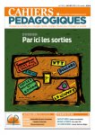 Numéro spécial Sorties des Cahiers pédagogiques - N°502 - Janvier 2013